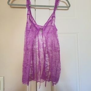 Victorias Secret purple teddy XS